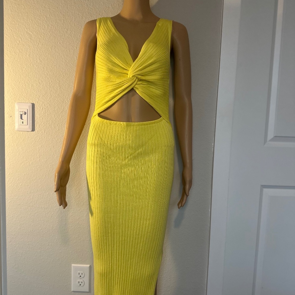 cute yellow summer dress